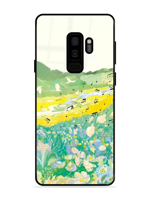 Melody In Bloom Glossy Soft Edge Case for Samsung Galaxy S9 Plus