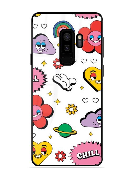 Whimsical Wonderland Glossy Soft Edge Case for Samsung Galaxy S9 Plus Chachhi