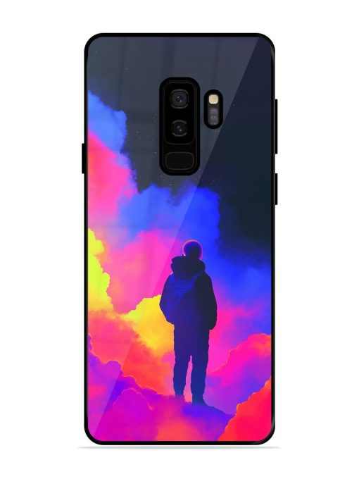 Cosmic Wanderer Glossy Soft Edge Case for Samsung Galaxy S9 Plus Chachhi