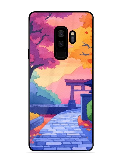 Autumnal Serenity Glossy Soft Edge Case for Samsung Galaxy S9 Plus Chachhi