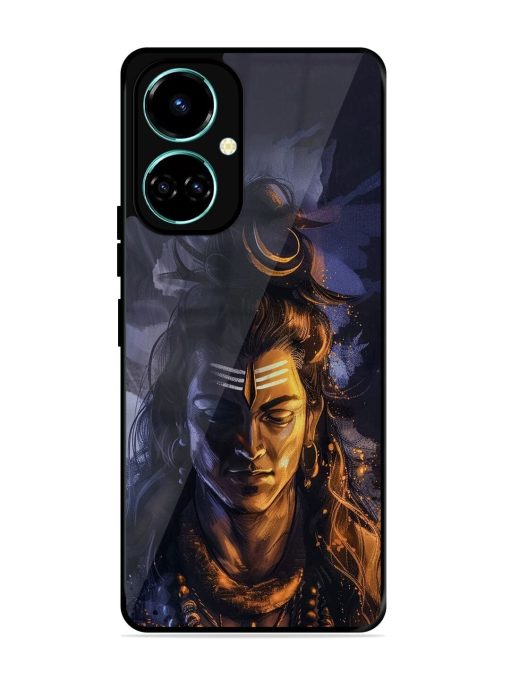 Lord Shiva Glossy Soft Edge Case for Tecno Camon 19 Chachhi