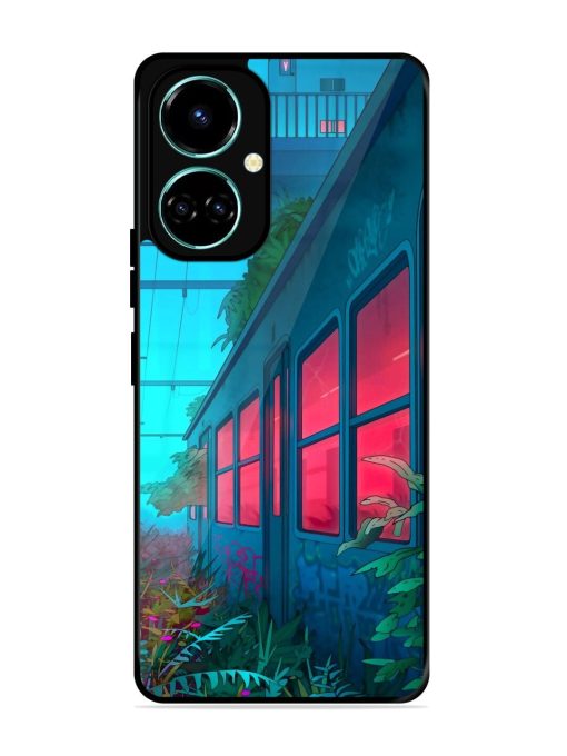 Urban Jungle Glossy Soft Edge Case for Tecno Camon 19