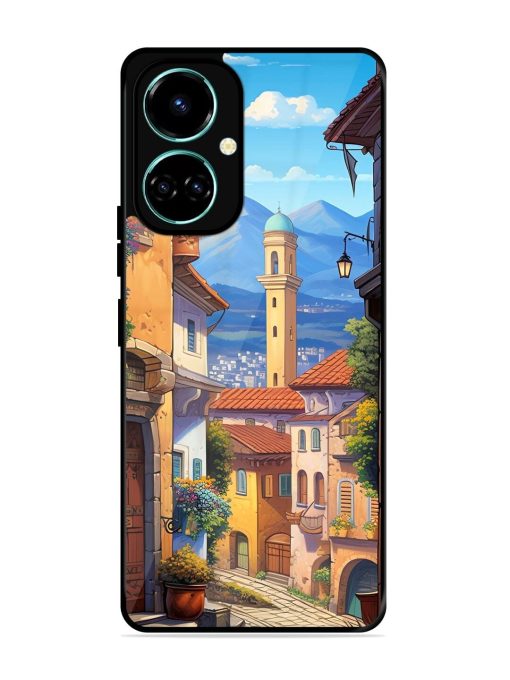 Tuscan Twilight Glossy Soft Edge Case for Tecno Camon 19 Chachhi