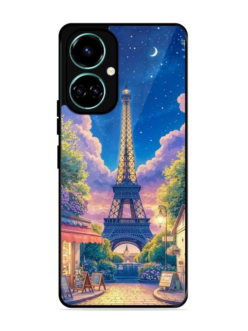 Twilight In Paris Glossy Soft Edge Case for Tecno Camon 19 Chachhi