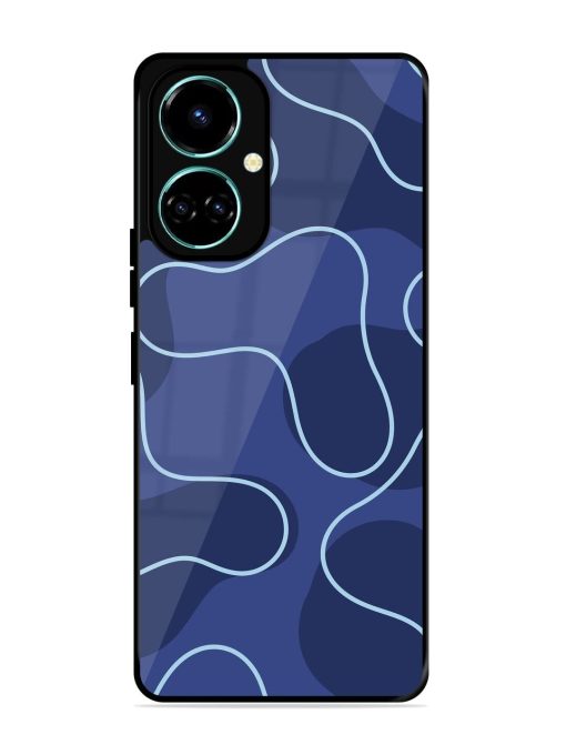 Midnight Maze Glossy Soft Edge Case for Tecno Camon 19 Chachhi