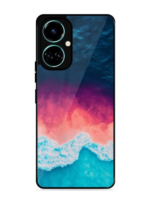 Where The Ocean Meets The Sky Glossy Soft Edge Case for Tecno Camon 19 Chachhi