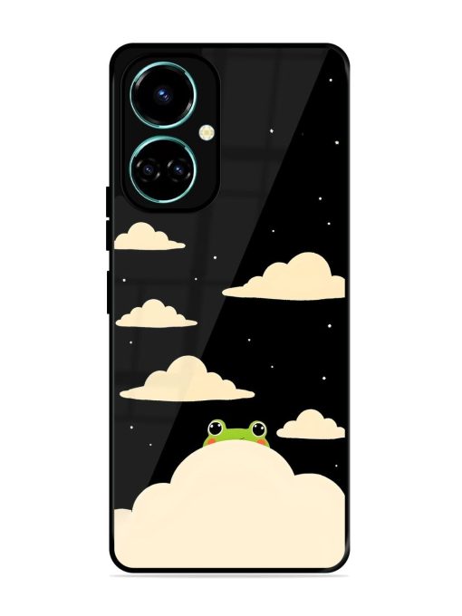 Froggy Night Sky Glossy Soft Edge Case for Tecno Camon 19 Chachhi