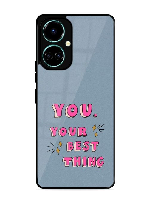 Self-Love Sparkles Glossy Soft Edge Case for Tecno Camon 19 Chachhi