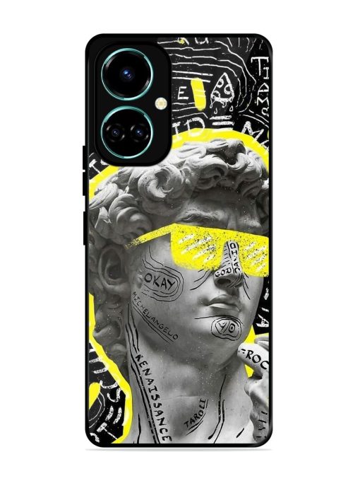 The Renaissance Rockstar Glossy Soft Edge Case for Tecno Camon 19 Chachhi