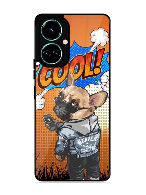 Cool Pup Glossy Soft Edge Case for Tecno Camon 19 Chachhi