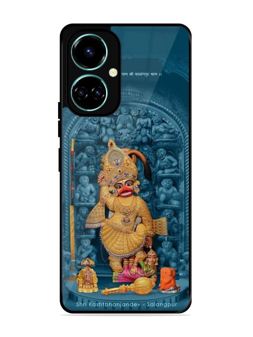 Divine Grace Of Shri Kashtabhanjandev Glossy Soft Edge Case for Tecno Camon 19 Chachhi