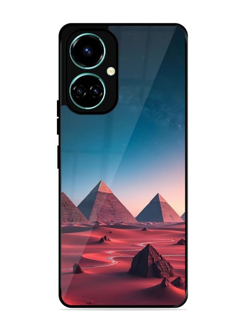 Ancient Wonders Sky Glossy Soft Edge Case for Tecno Camon 19 Chachhi