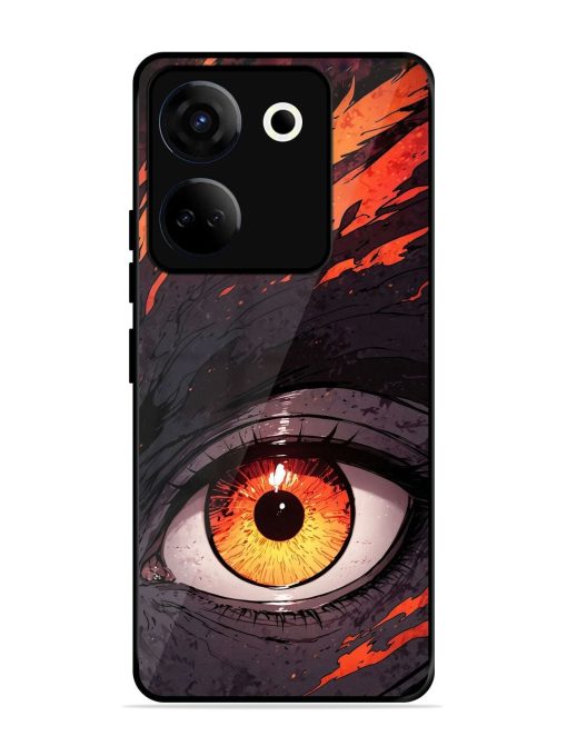 Inferno Gaze Glossy Soft Edge Case for Tecno Camon 20