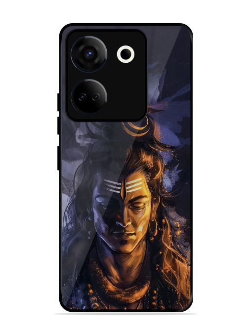 Lord Shiva Glossy Soft Edge Case for Tecno Camon 20 Chachhi