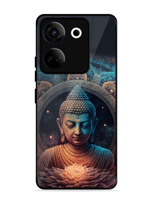 The Buddha Art Glossy Soft Edge Case for Tecno Camon 20