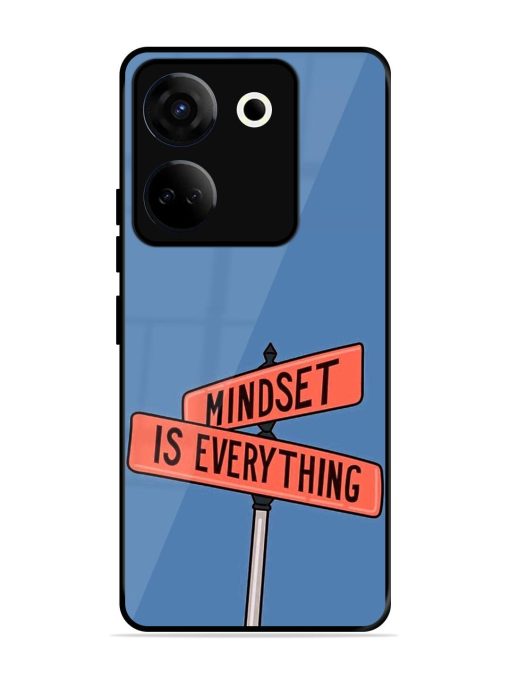 Mindset Matters Glossy Soft Edge Case for Tecno Camon 20 Chachhi