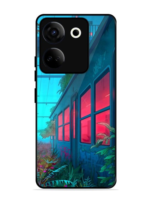 Urban Jungle Glossy Soft Edge Case for Tecno Camon 20 Chachhi