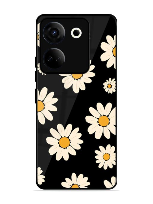 Daisies In The Night Glossy Soft Edge Case for Tecno Camon 20 Chachhi