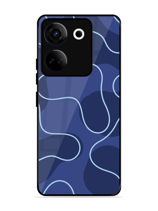 Midnight Maze Glossy Soft Edge Case for Tecno Camon 20 Chachhi