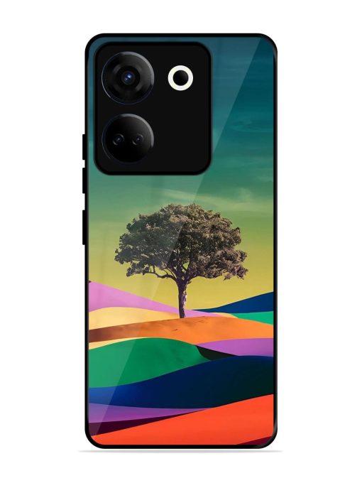 Rainbow'S Lone Sentinel Glossy Soft Edge Case for Tecno Camon 20 Chachhi