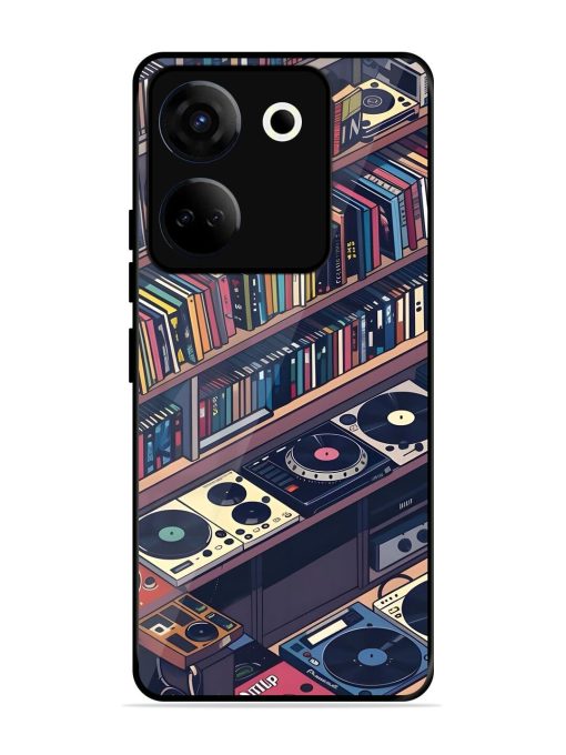 Music Lover'S Haven Glossy Soft Edge Case for Tecno Camon 20 Chachhi