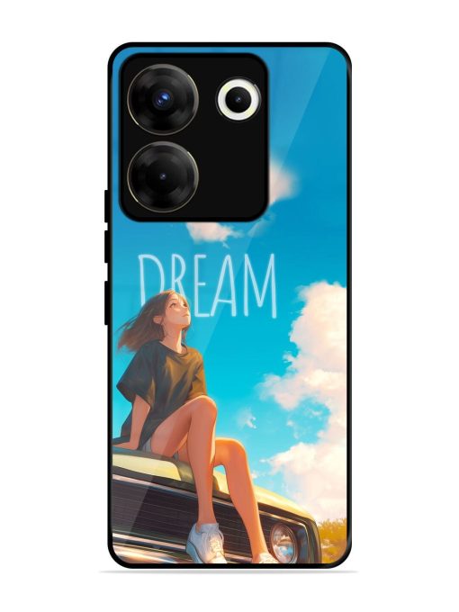 Girly Dream Art Glossy Soft Edge Case for Tecno Camon 20 Pro (5G) Chachhi