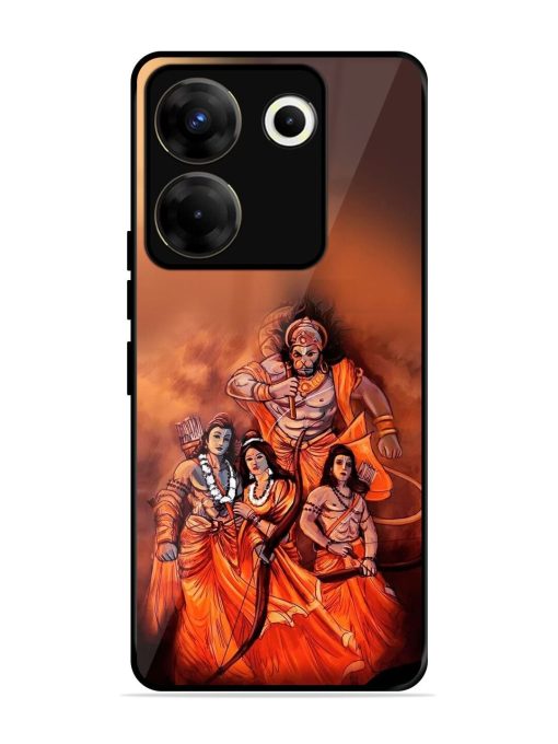 Sita Ram Glossy Soft Edge Case for Tecno Camon 20 Pro (5G) Chachhi