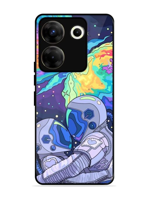 Cosmic Love Glossy Soft Edge Case for Tecno Camon 20 Pro (5G) Chachhi