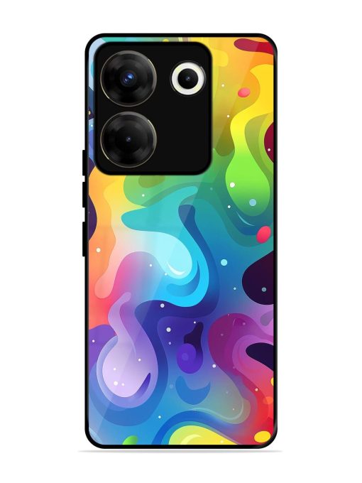 Rainbow River Glossy Soft Edge Case for Tecno Camon 20 Pro (5G) Chachhi