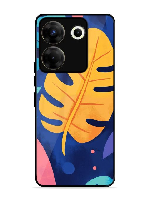 Tropical Tapestry Glossy Soft Edge Case for Tecno Camon 20 Pro (5G)