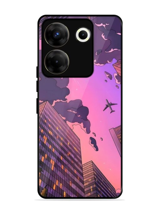 Urban Twilight Glossy Soft Edge Case for Tecno Camon 20 Pro (5G) Chachhi