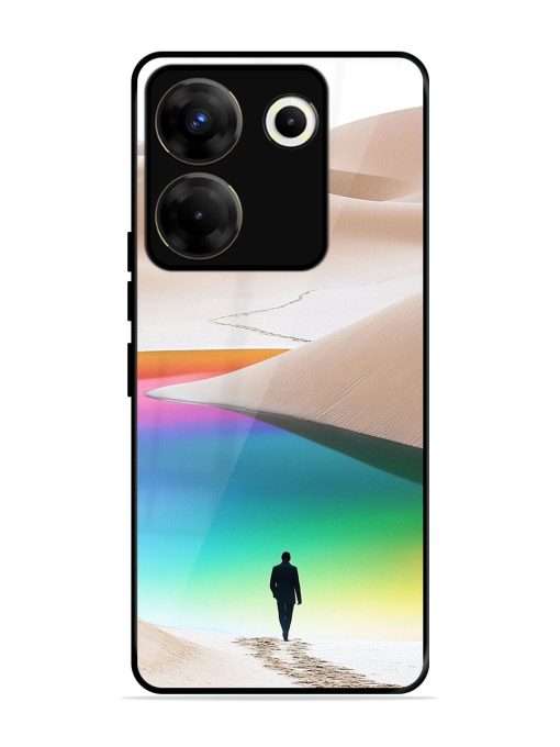 Desert Dreams Glossy Soft Edge Case for Tecno Camon 20 Pro (5G) Chachhi