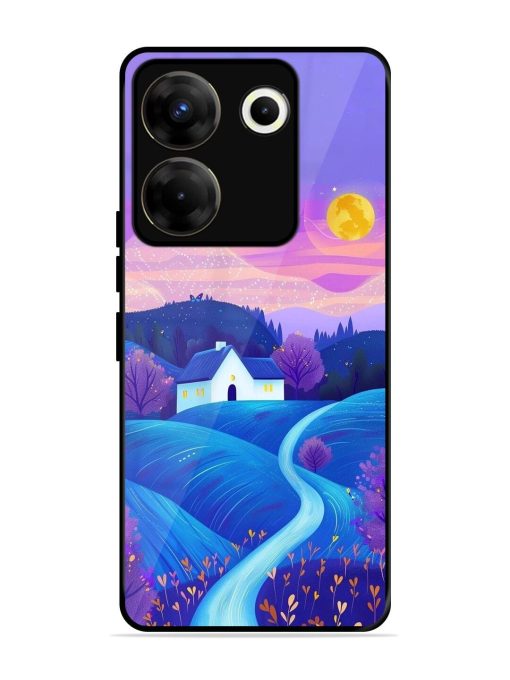 Moonlit Meadow Glossy Soft Edge Case for Tecno Camon 20 Pro (5G)