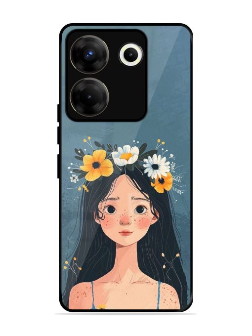 Gurl Art Glossy Soft Edge Case for Tecno Camon 20 Pro (5G) Chachhi