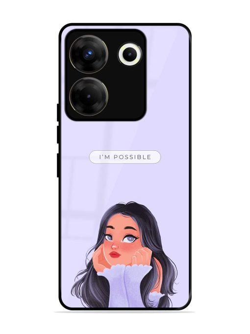 Im Possible Glossy Soft Edge Case for Tecno Camon 20 Pro (5G) Chachhi