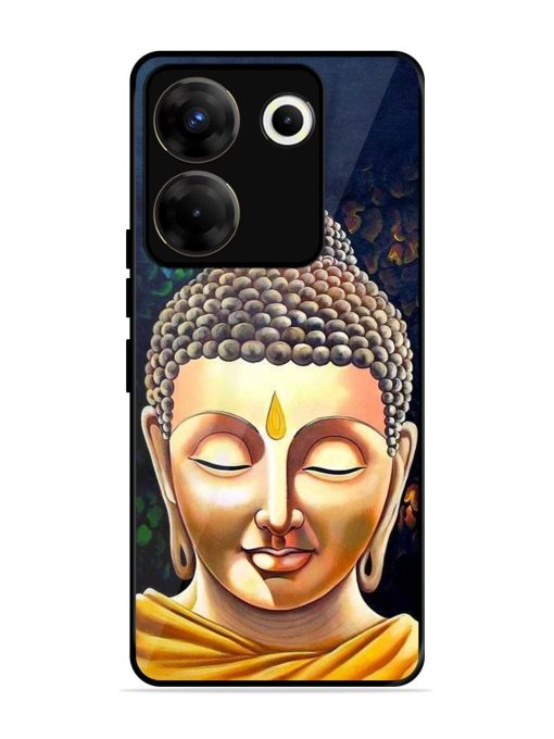 Buddha Face Glossy Soft Edge Case for Tecno Camon 20 Pro (5G) Chachhi