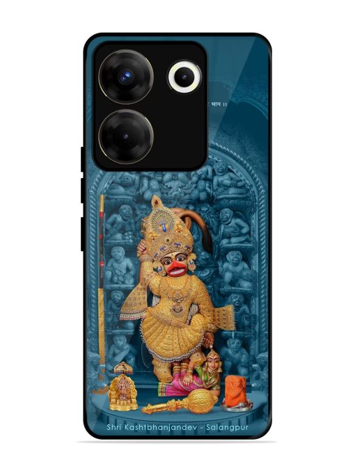 Divine Grace Of Shri Kashtabhanjandev Glossy Soft Edge Case for Tecno Camon 20 Pro (5G) Chachhi