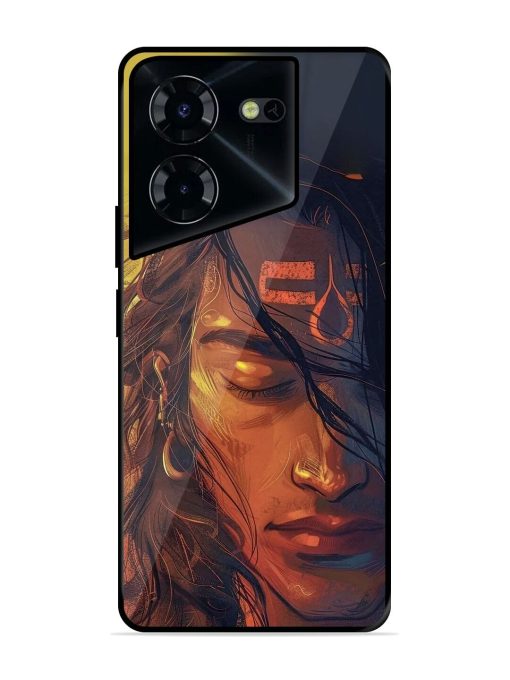 Tranquil Shiva Glossy Soft Edge Case for Tecno Pova 5 Pro (5G) Chachhi