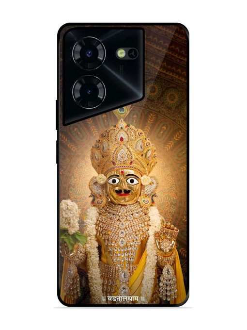 Hare Krishna Maharaj Glossy Soft Edge Case for Tecno Pova 5 Pro (5G) Chachhi