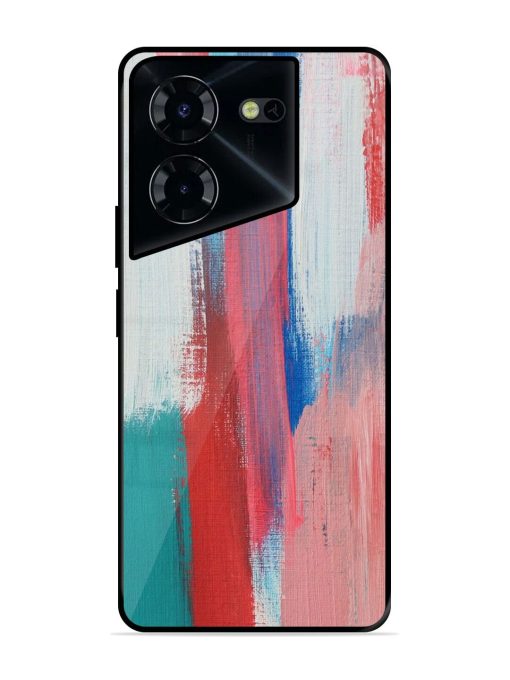 Colorful Chaos Glossy Soft Edge Case for Tecno Pova 5 Pro (5G) Chachhi