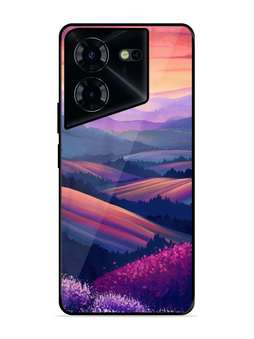 Twilight'S Embrace Glossy Soft Edge Case for Tecno Pova 5 Pro (5G) Chachhi