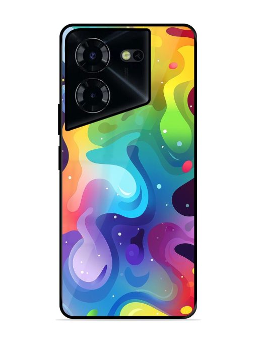 Rainbow River Glossy Soft Edge Case for Tecno Pova 5 Pro (5G) Chachhi