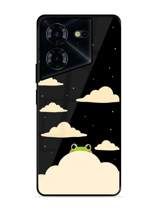 Froggy Night Sky Glossy Soft Edge Case for Tecno Pova 5 Pro (5G) Chachhi