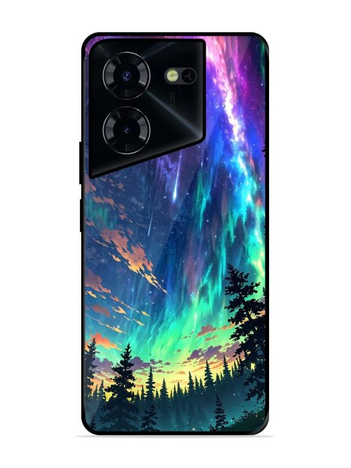 Cosmic Canvas Glossy Soft Edge Case for Tecno Pova 5 Pro (5G) Chachhi