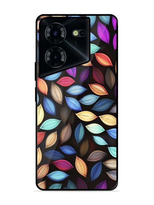 Colorful Kaleidoscope Glossy Soft Edge Case for Tecno Pova 5 Pro (5G) Chachhi