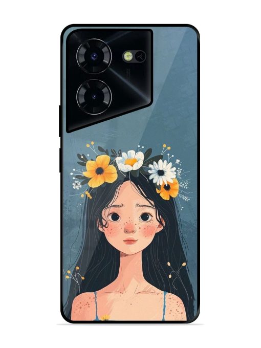 Gurl Art Glossy Soft Edge Case for Tecno Pova 5 Pro (5G) Chachhi