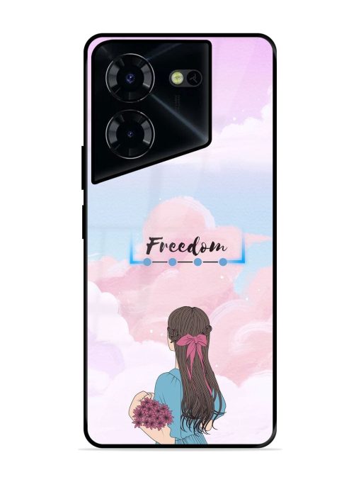 Skyward Dreams Glossy Soft Edge Case for Tecno Pova 5 Pro (5G) Chachhi