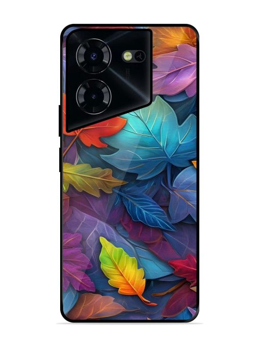 Autumn'S Embrace Glossy Soft Edge Case for Tecno Pova 5 Pro (5G) Chachhi