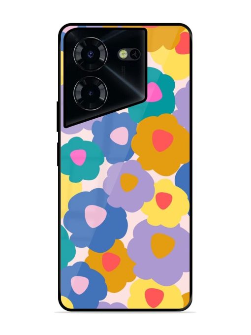 Flower Power Glossy Soft Edge Case for Tecno Pova 5 Pro (5G) Chachhi