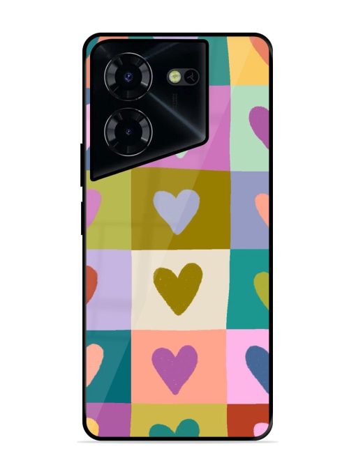 Box Of Hearts Glossy Soft Edge Case for Tecno Pova 5 Pro (5G) Chachhi